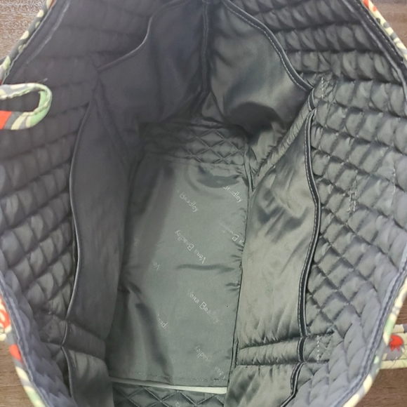 New Vera Bradley Floral Tote Shopper Handbag Purse - Picture 6 of 11